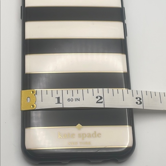 Kate Spade Black and Cream Bag Set with Turquoise Case - Picture 5 of 16